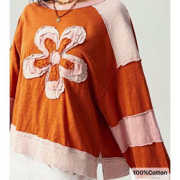 Lot of 4 Bohemela Applique Women's Tops All Size Large Bohemian Hippie Boho - Picture 6 of 16